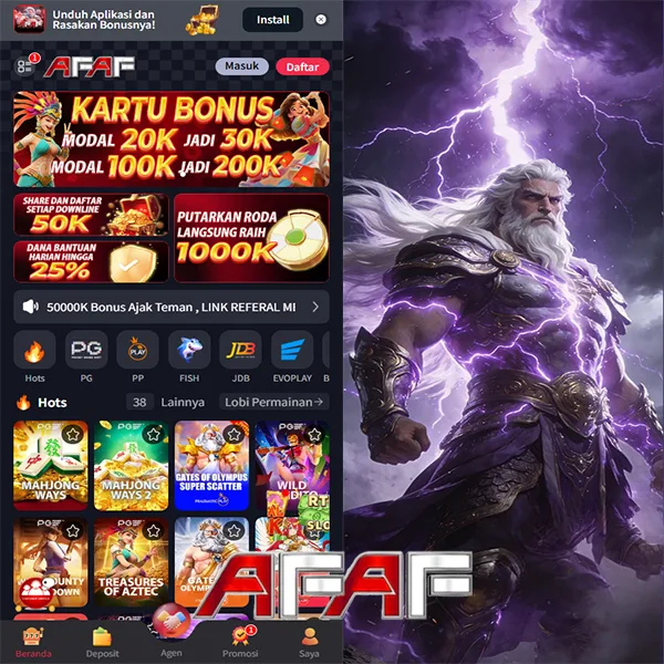 AFAF Maxwin Pola Gacor Hari Ini